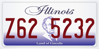 IL license plate Z625232