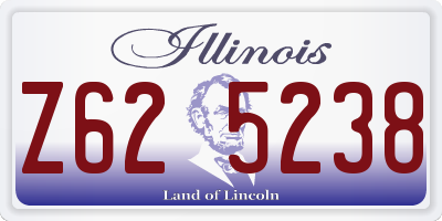 IL license plate Z625238