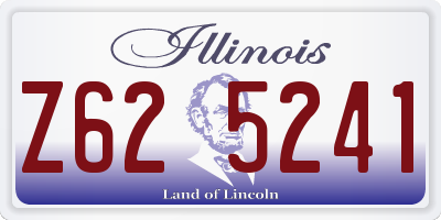 IL license plate Z625241