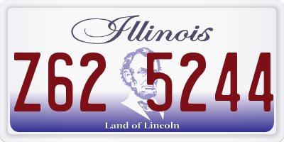IL license plate Z625244