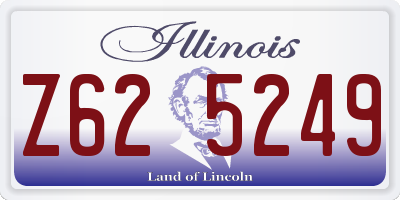 IL license plate Z625249