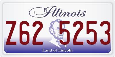 IL license plate Z625253