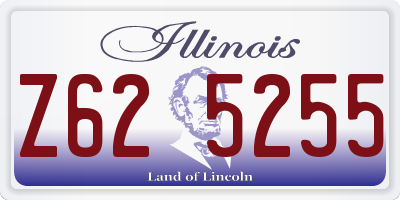 IL license plate Z625255