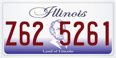 IL license plate Z625261