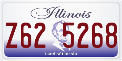 IL license plate Z625268