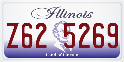 IL license plate Z625269