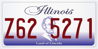 IL license plate Z625271