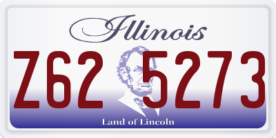 IL license plate Z625273