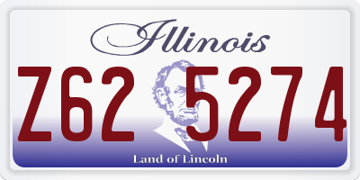 IL license plate Z625274
