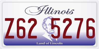 IL license plate Z625276