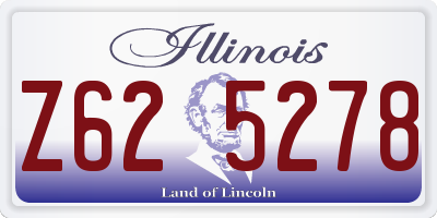 IL license plate Z625278