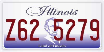 IL license plate Z625279