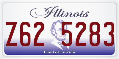 IL license plate Z625283