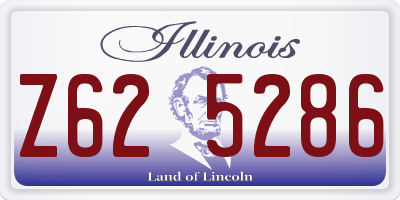 IL license plate Z625286