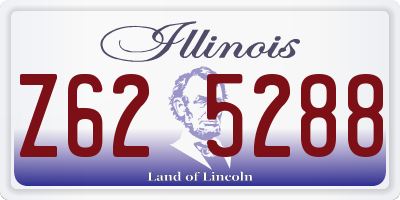 IL license plate Z625288