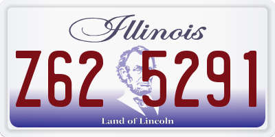 IL license plate Z625291