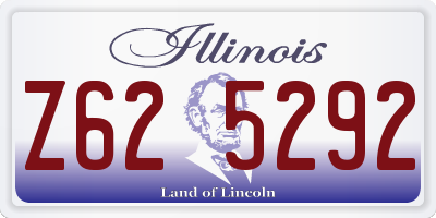 IL license plate Z625292
