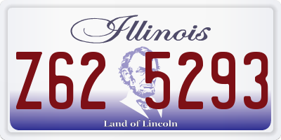IL license plate Z625293