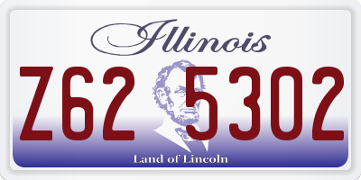 IL license plate Z625302