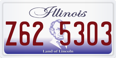 IL license plate Z625303