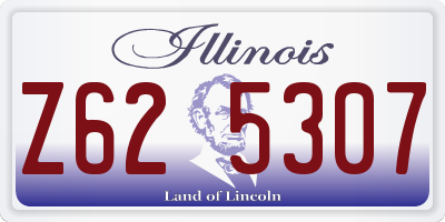 IL license plate Z625307