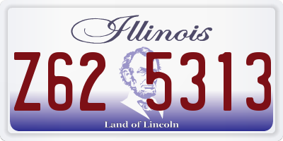 IL license plate Z625313
