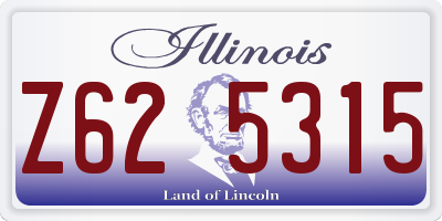 IL license plate Z625315