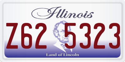 IL license plate Z625323