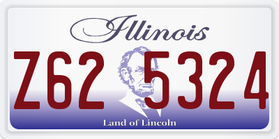 IL license plate Z625324
