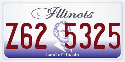 IL license plate Z625325