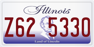 IL license plate Z625330