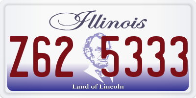 IL license plate Z625333