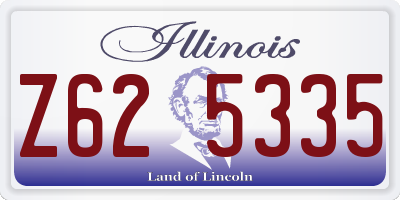 IL license plate Z625335