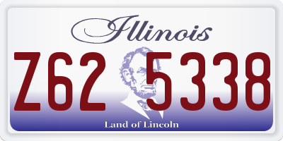 IL license plate Z625338