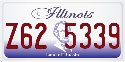 IL license plate Z625339