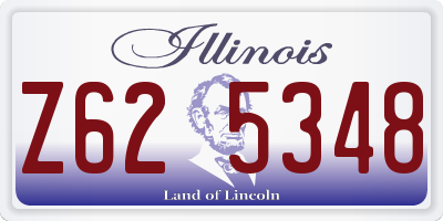 IL license plate Z625348