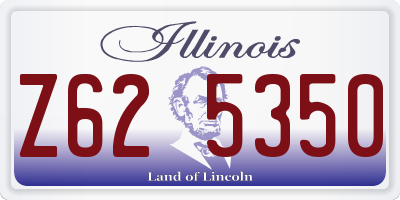 IL license plate Z625350