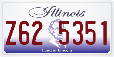 IL license plate Z625351