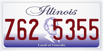 IL license plate Z625355