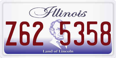 IL license plate Z625358