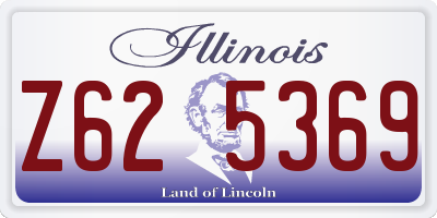 IL license plate Z625369