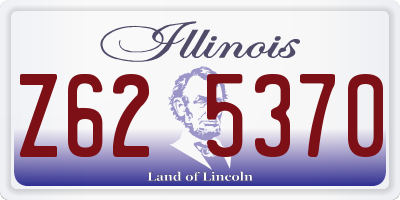 IL license plate Z625370