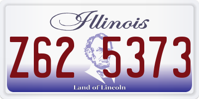 IL license plate Z625373