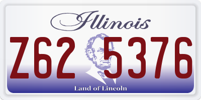 IL license plate Z625376