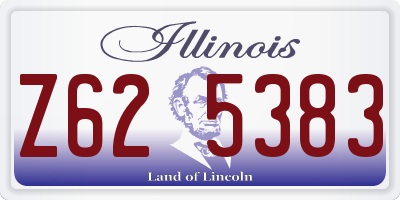 IL license plate Z625383