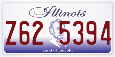 IL license plate Z625394