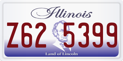 IL license plate Z625399
