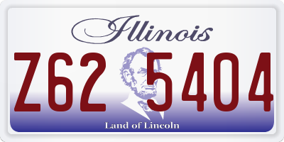 IL license plate Z625404