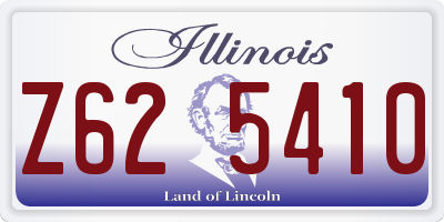 IL license plate Z625410
