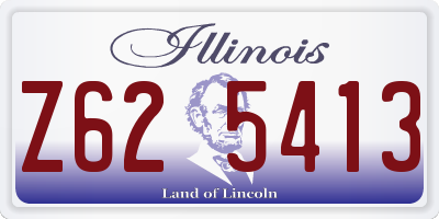 IL license plate Z625413
